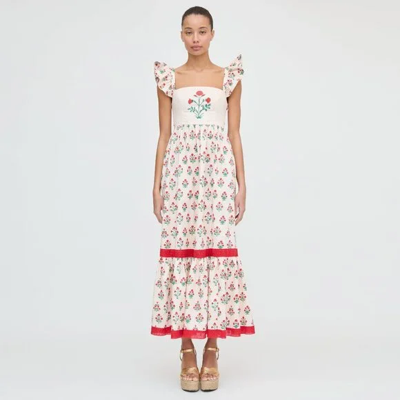 NWT. Never worn Hill House Home Pippa Dress - Poppy Block Print Size XL - Picture 2 of 4